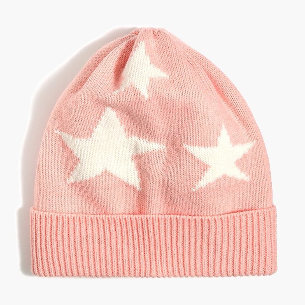 NWT Crewcuts Girls Starry Knit Hat